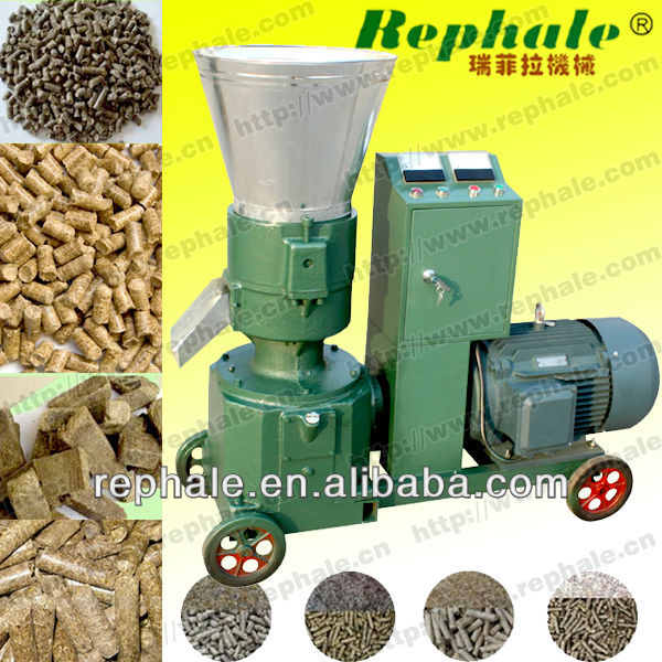 high efficiency mould equiped flat die pellet making machine