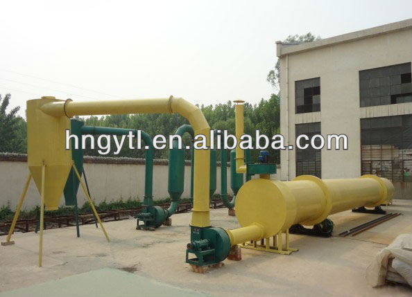 High Efficiency Rotary Wood Sawdust Dryer