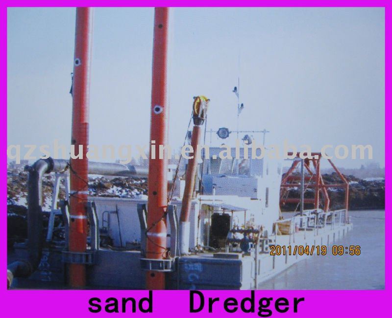 high efficiency sand dredger with machine