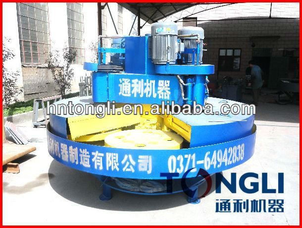 High efficiency terrazzo machine