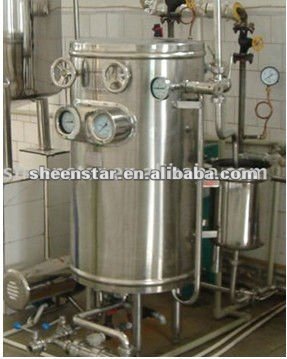 High efficiency UHT ultra temperature liquid steriliser