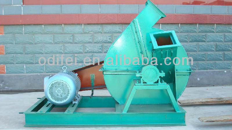 High Efficiency wood branch crusher machine