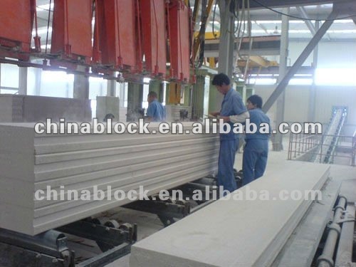 High Efficient AAC Plant, AAC block product line,aac block machine in Shanghai