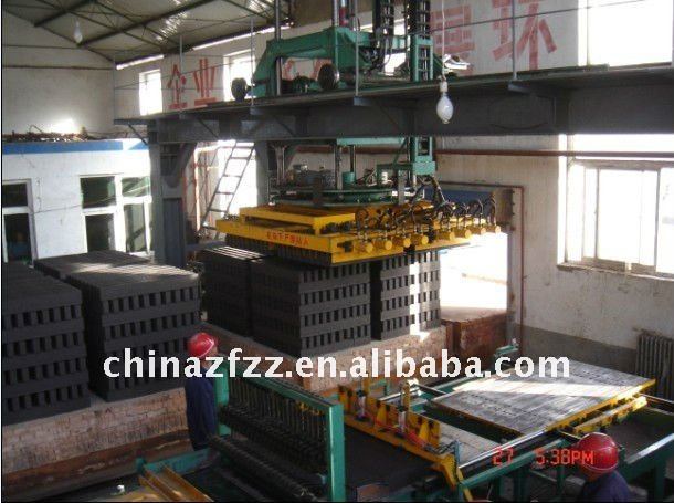 high efficient automatic brick setting machine