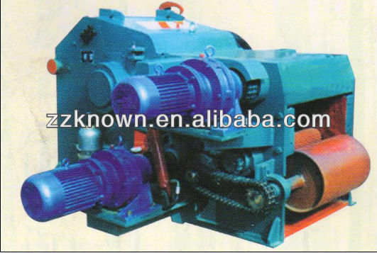 High efficient drum wood chip machine