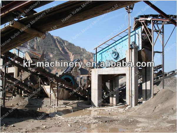 High efficient iron ore beneficiation production line