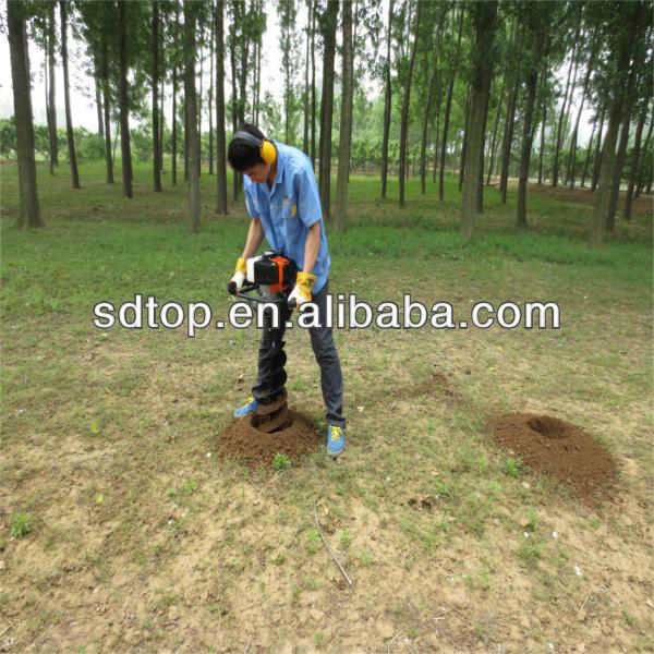 high efficient long working life gasline engine auger drill