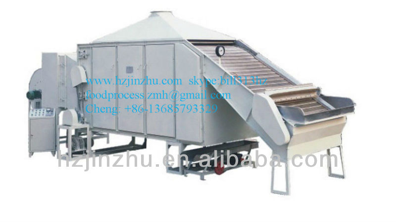 high efficient potato drying machine of reverse truning bed type