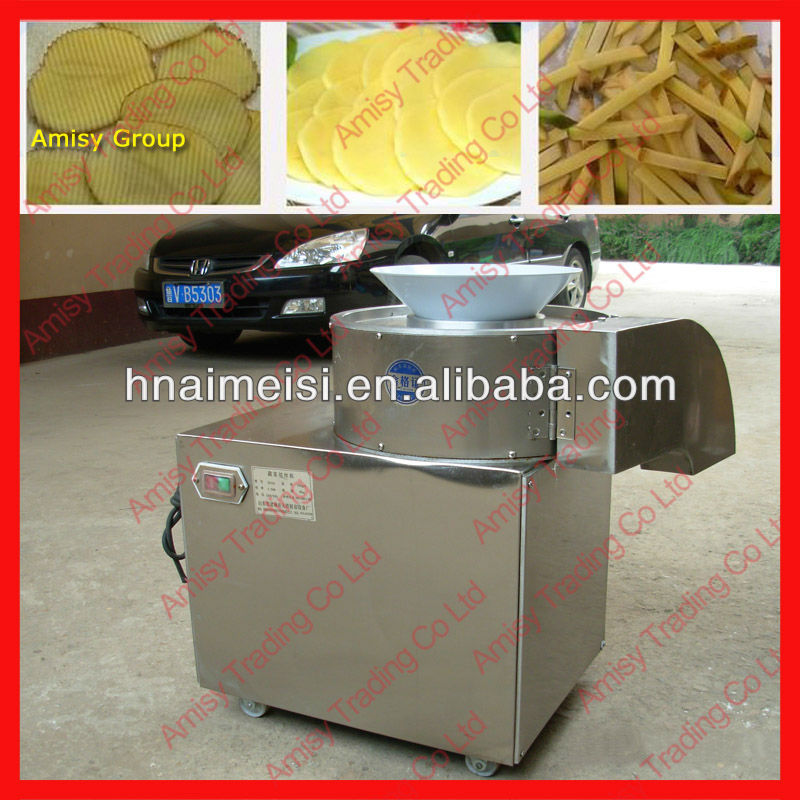 high efficient stainless steel potato cutter machine