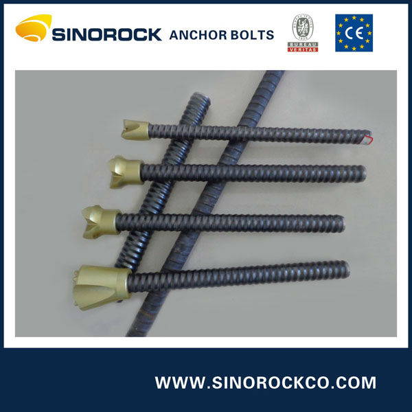 High efficient tunnel and mine auger drill rod