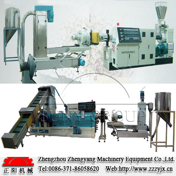 High Efficient Waste Plastic Bottle Production Line Extruder