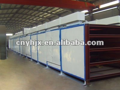 High evaporation vegetable mesh belt drier