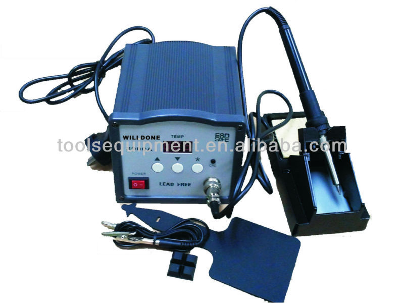 High Frequency Lead-free Soldering Station, 90W Power Consumption Equal to Quick 203H soldering station