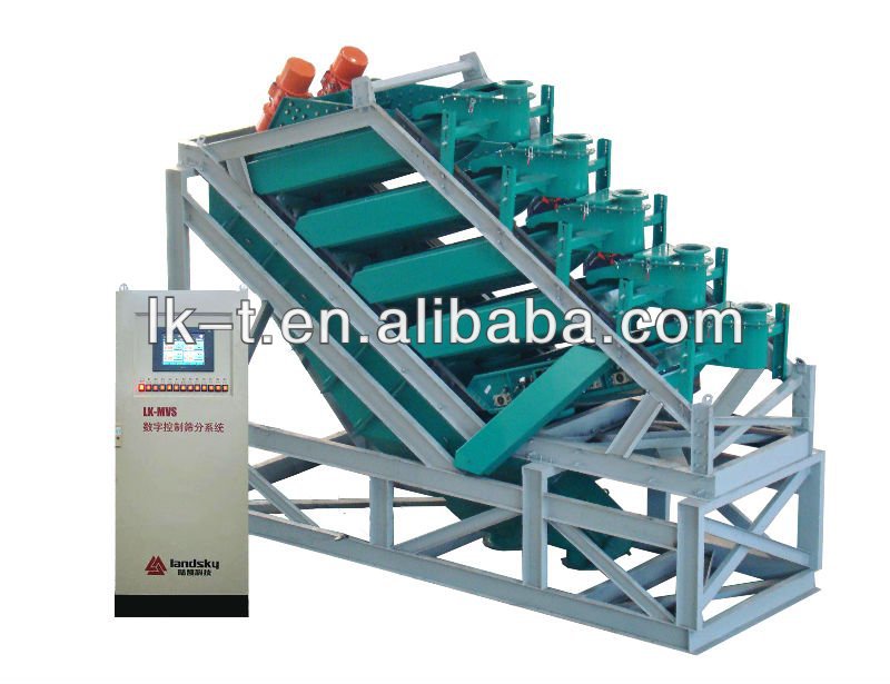 High Frequency Stack Sizer Vibrating Screen for Ore Fines separation and classification