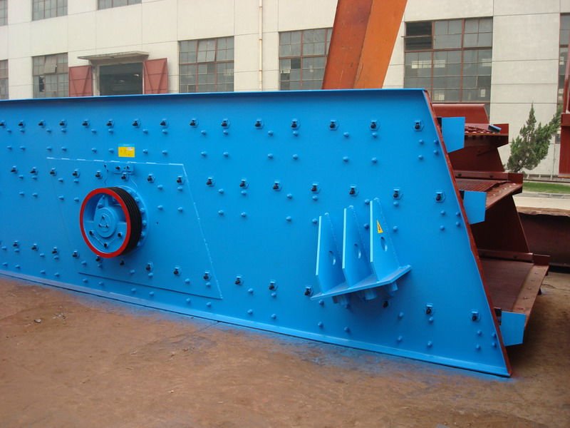 High frequency vibrating screen