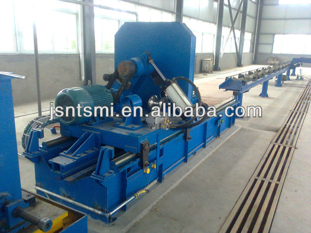 high frequency welded pipe production line / pipe making machine