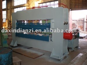 high frequency wood bending press