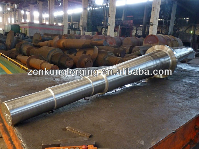 High grade forged steel rotor shaft