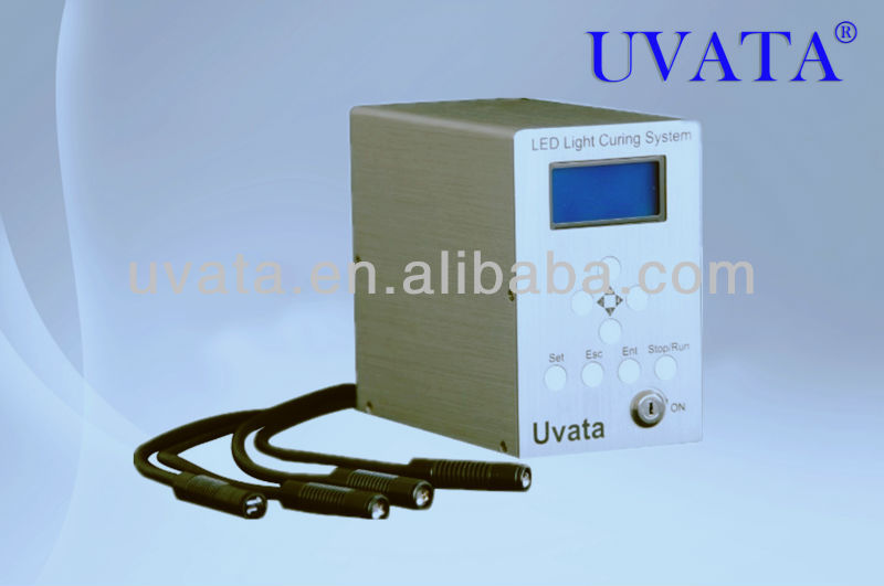 High intensity uv led light curing machine