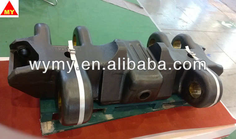 High manganese steel casting track shoe engineering machinery parts