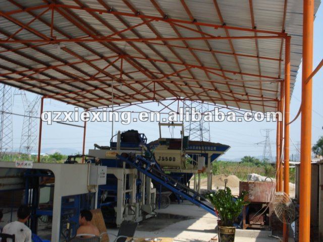 High output brick making machine