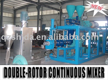 High Output Double Rotor Mixer Masterbatch/pellet making machine/Machine making machine