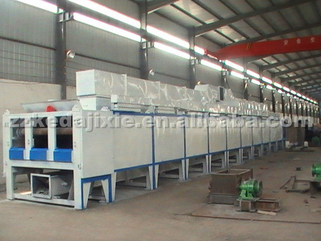 High Output Mesh Belt Dryer For Carbon Black