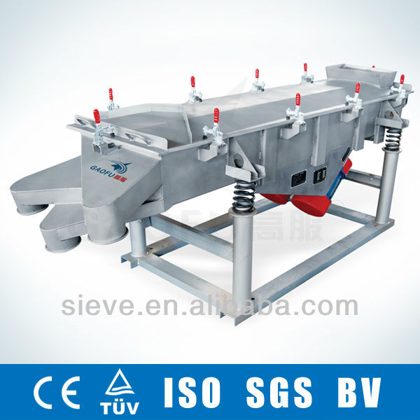 high output vibrating screen separator for fertilizer