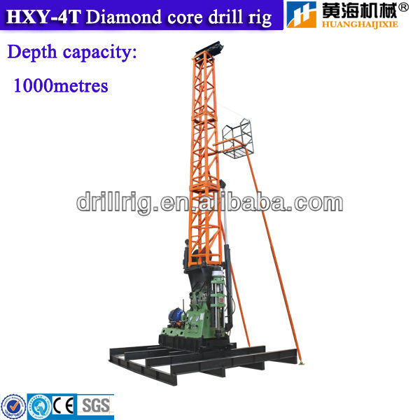 High Performance Diamond Core Drill rig HXY-4T