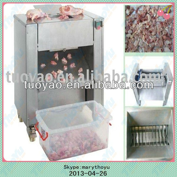 High Performance Durable Chicken Meat Cutting Machine