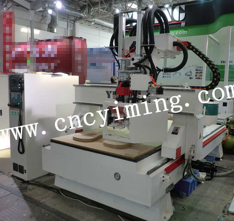 high precision 4 axis vacuum table cnc router YMMS-1224