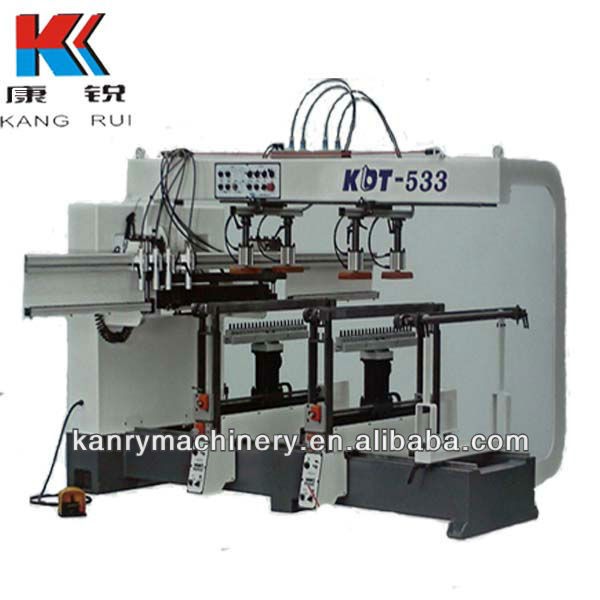 High precision manual three line wood boring machines