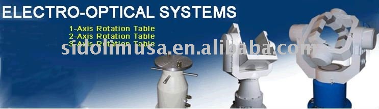 High precision single axis test rotation table