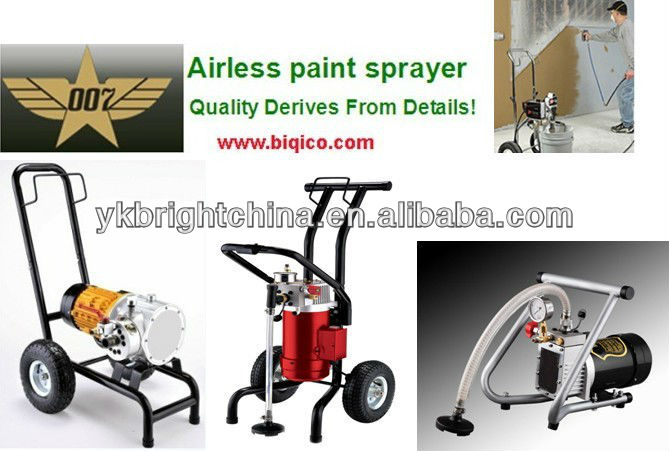 high pressure airless paint sprayer with wagner grace titan brand and big power 22.5Mpa 1.1KW 4L/min