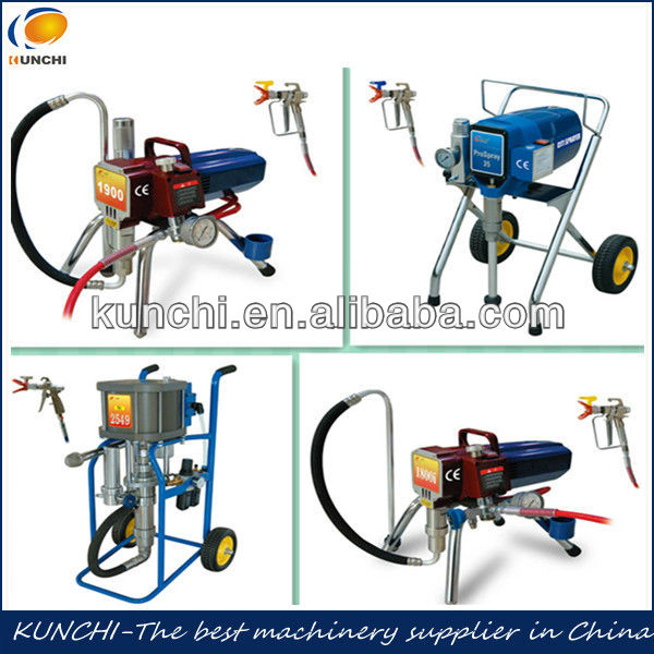 High Pressure Airless Paint Spraying Machine with factory price for sale