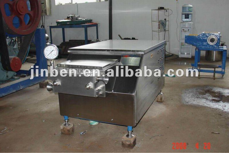 High pressure dairy homogenizer