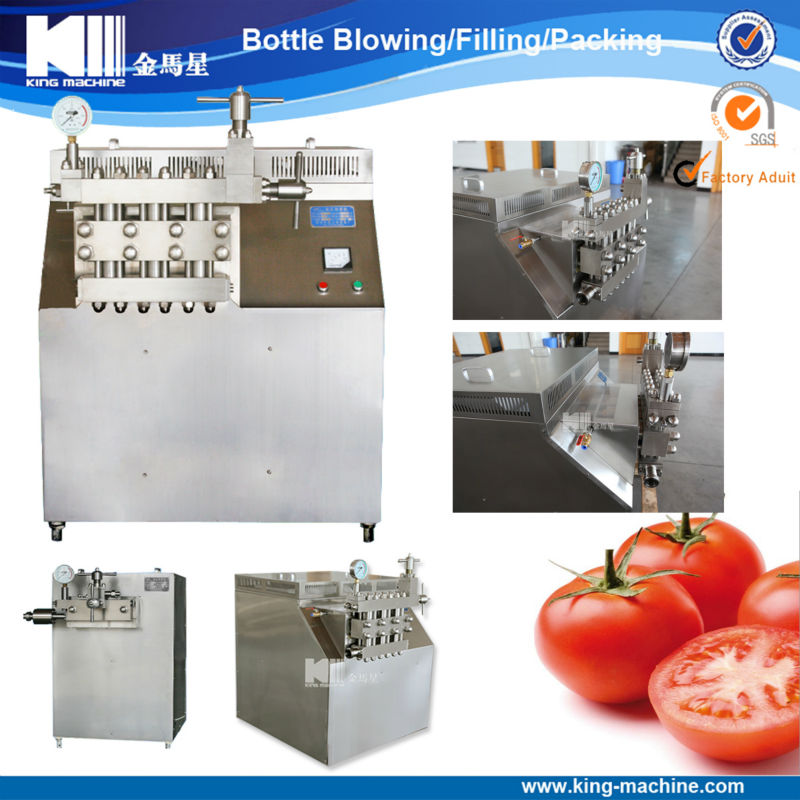 High Pressure Fruit Juice Homogenizer Device / Equipment