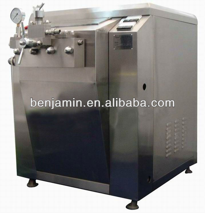 high pressure homogenizer in beverage plant