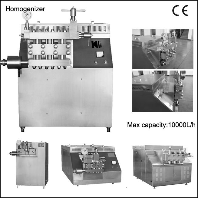 High Pressure Milk Homogenize Machine For Juice/Milk/Tea