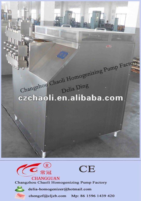 high pressure milk homogenizer