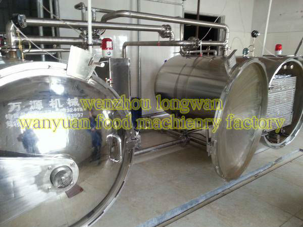 high pressure steam sterilizer for pouch / cans / bottles / bags