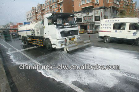 High Pressure Street Washing Trucks 4X2 8000Liters