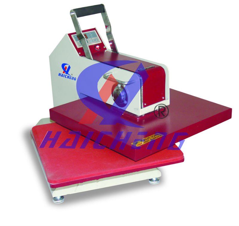 High pressure wobble heat transfer press machine