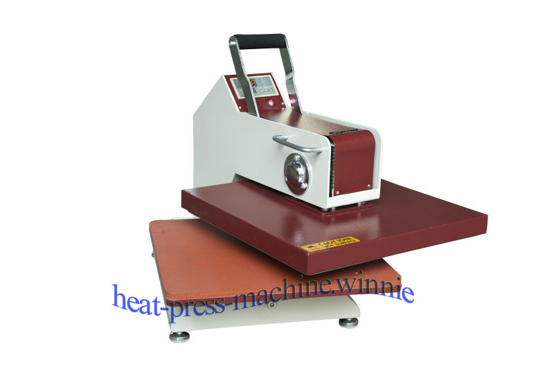 High pressure wobble heat transfer press machine