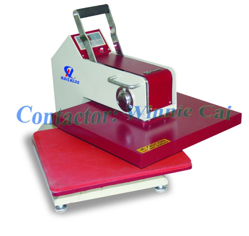 High pressure wobble tshirt heat transfer printing machine