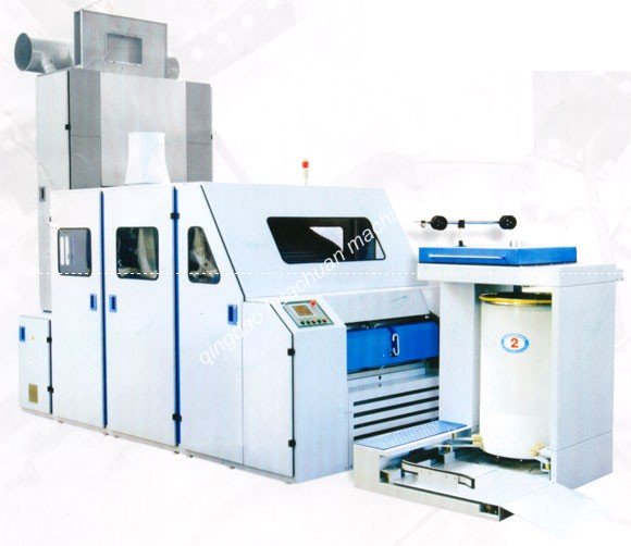 High production carding machine