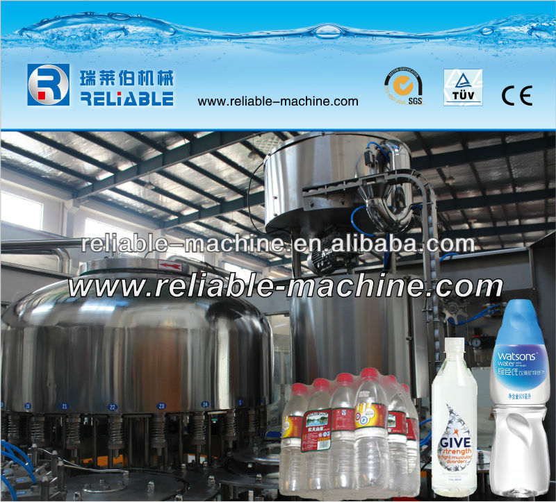 High Quality 3 in 1 Pure and Mineral Water Bottle Filling Machine