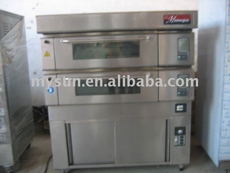 high quality 3 layer 6 pan electric baking deck oven