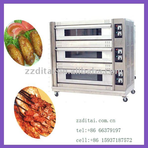 high quality 3 layer 9 auto electric oven