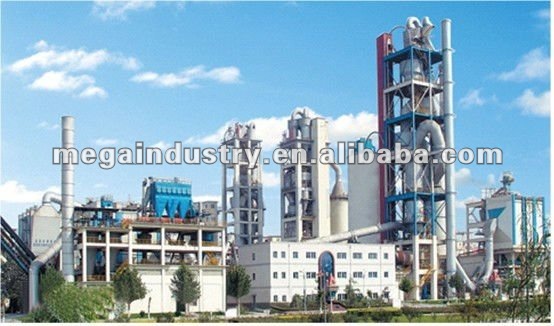 High Quality 300TPD capacity cement production line